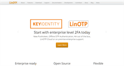 Desktop Screenshot of linotp.org